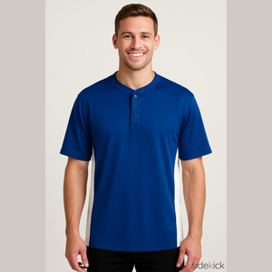 Mizuno Mens Blue and White Jersey
